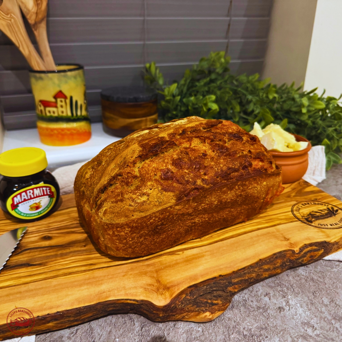 Marmite and Cheese Sourdough