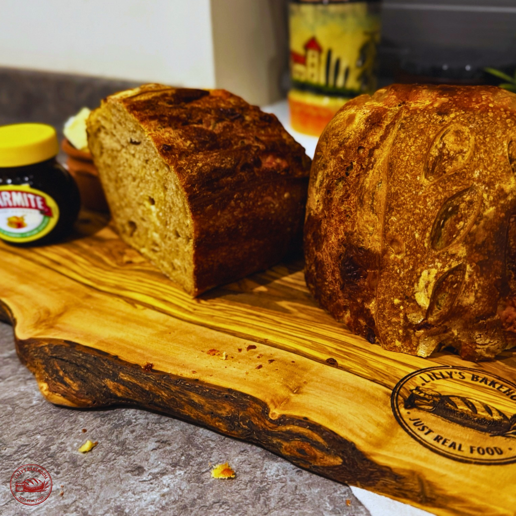 Marmite and Cheese Sourdough