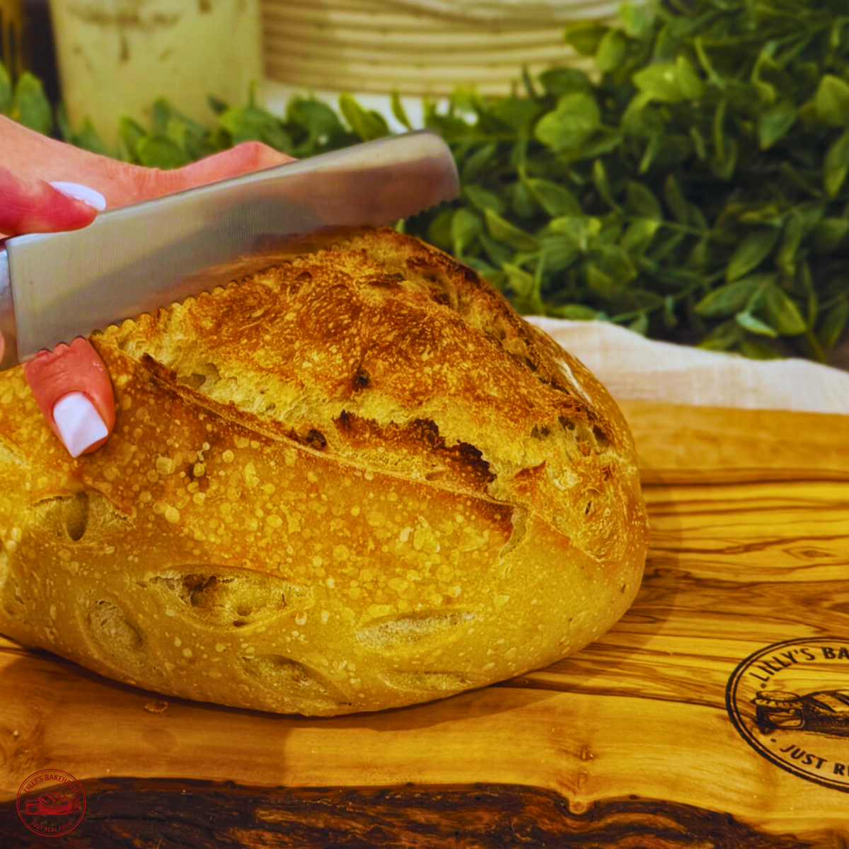 Organic White Sourdough Bread
