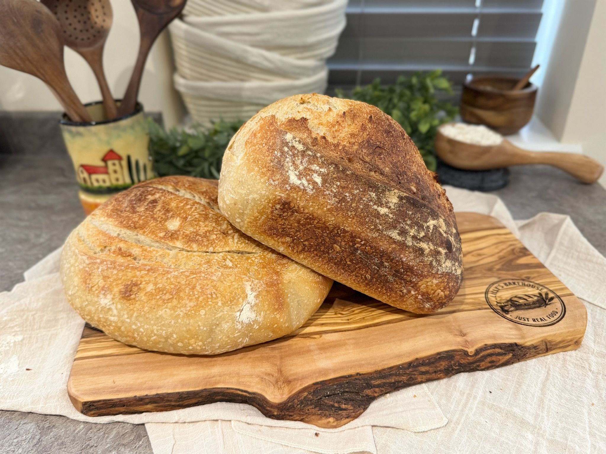 Organic White Sourdough Bread – 800g