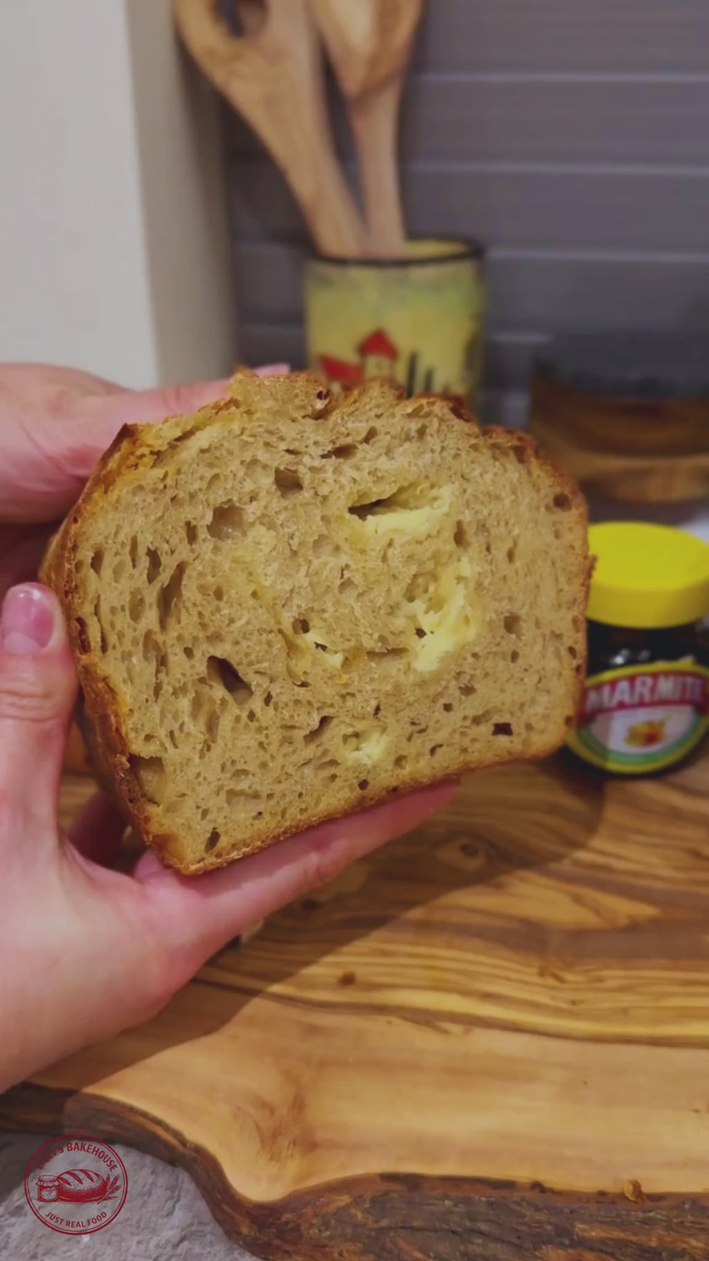Marmite and Cheese Sourdough